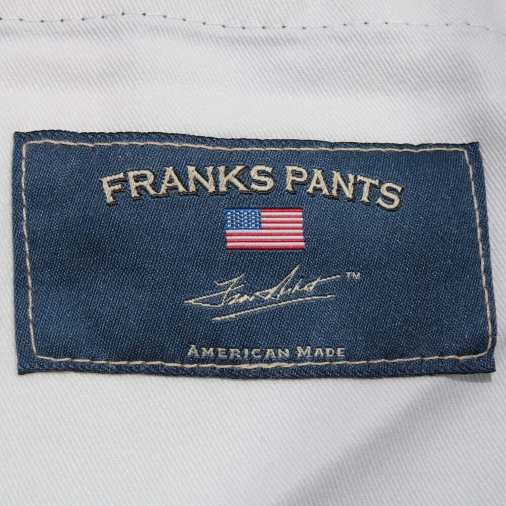 Frank's Pants NWT Chinos / Casual Pants Size 46 US in Navy Blue Polyester Blend